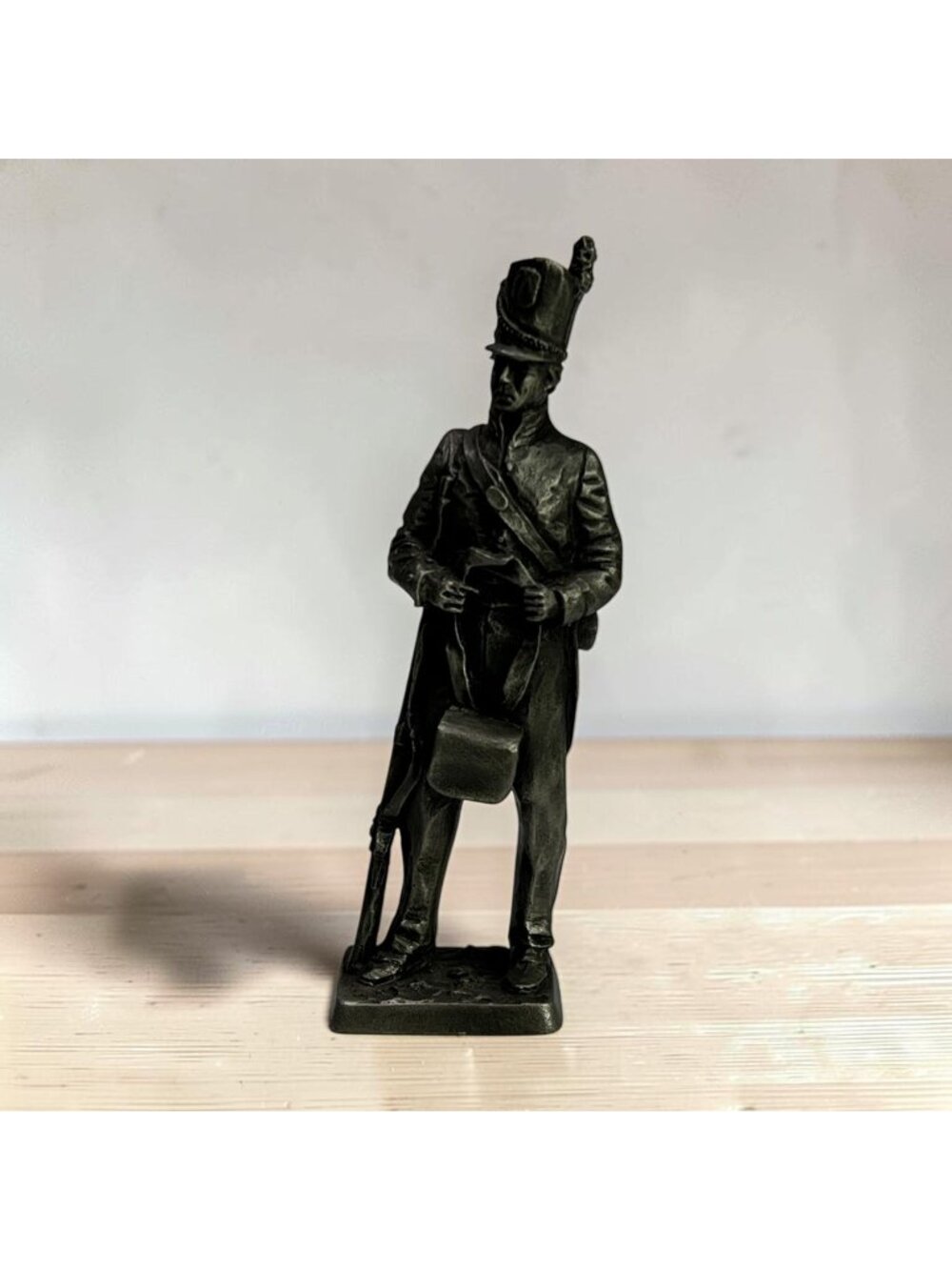 1813 Army Private Franklin Mint American Military Sculpture Figurine - 1978